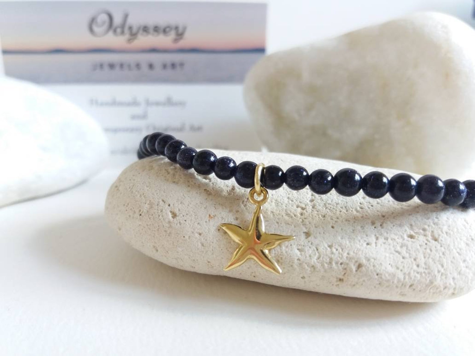 Golden Starfish Bracelet. main image 1