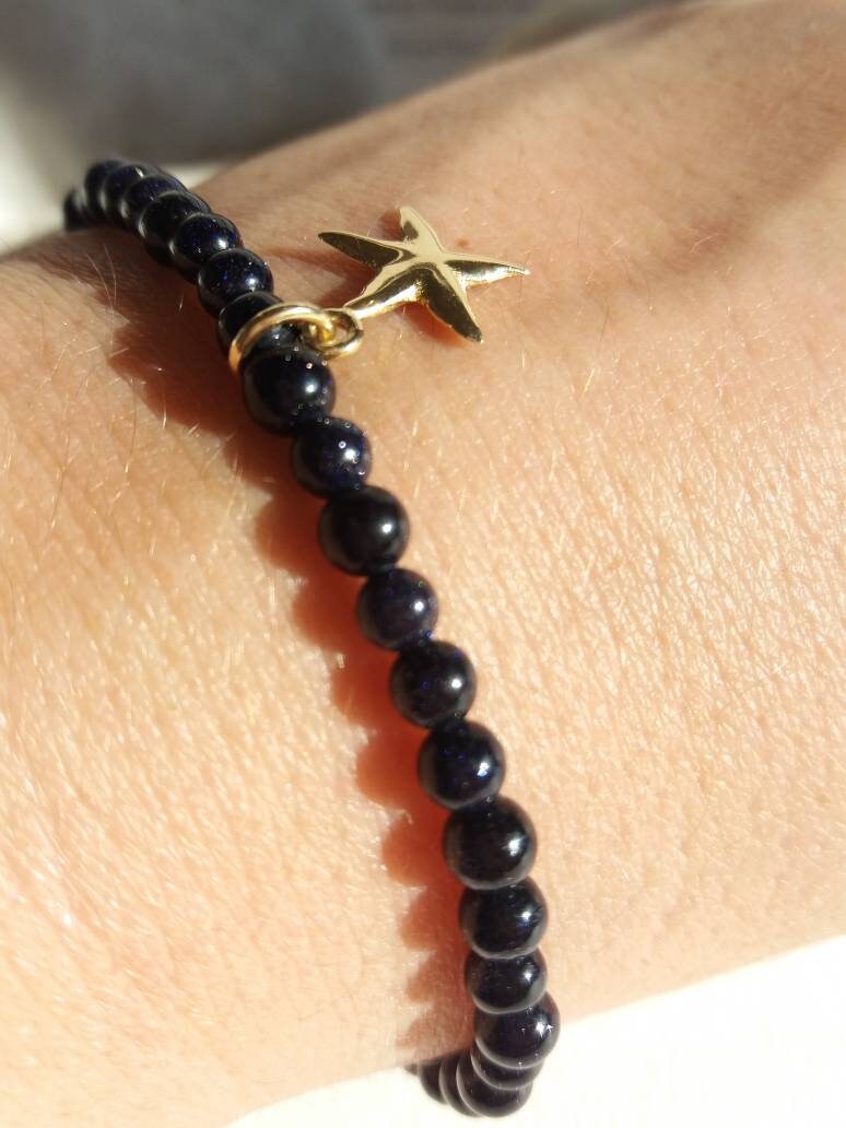 Golden Starfish Bracelet.