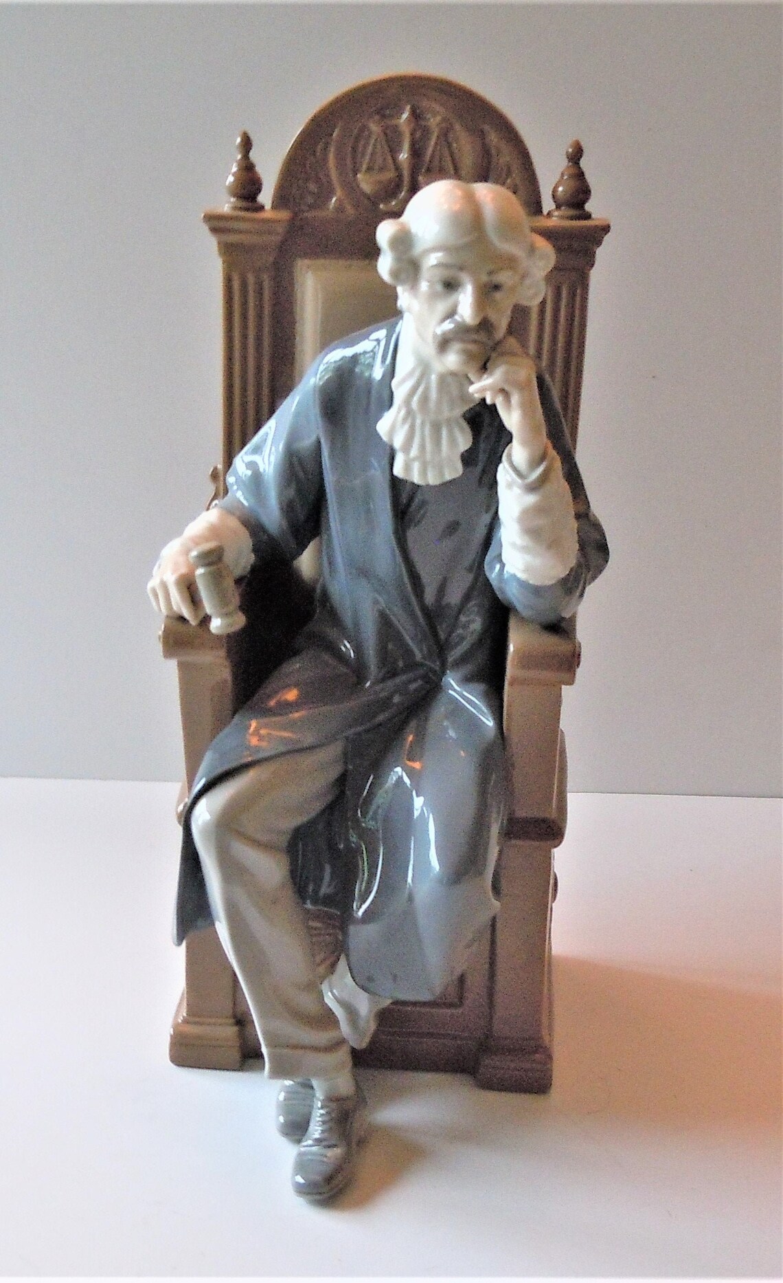 ON SALE Lladro porcelain figurines JUDGE Issued Etsy