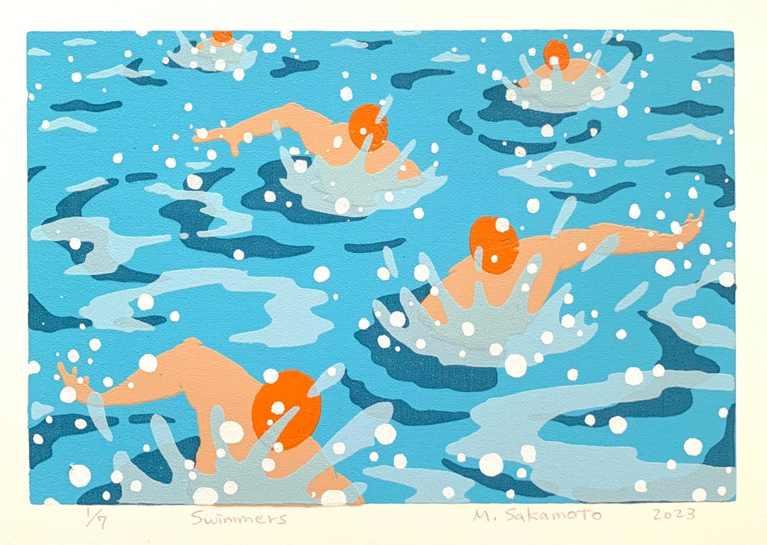 Limited Edition, Original Screenprint Serigraph #2/7, Hand Printed ...