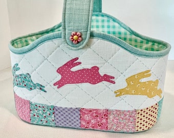 Bunny Easter Basket Pattern PDF