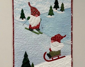 Snow Gnomes Wall or Door Hanging Pattern