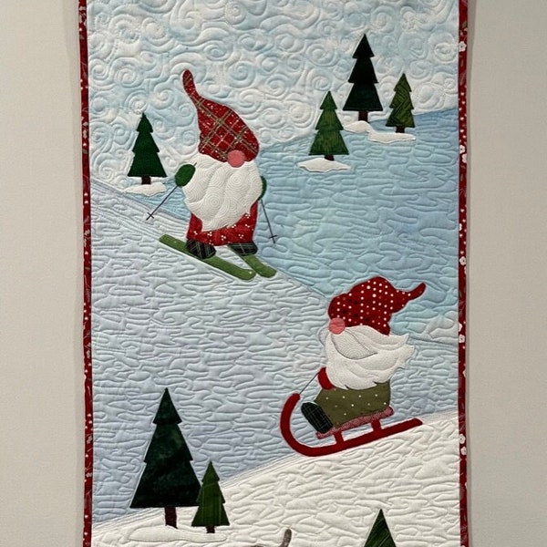 Snow Gnomes Wall or Door Hanging Pattern