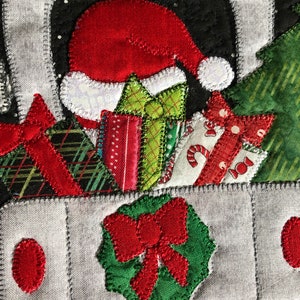 Ho Ho Ho Mug Rug Pattern imagem 3