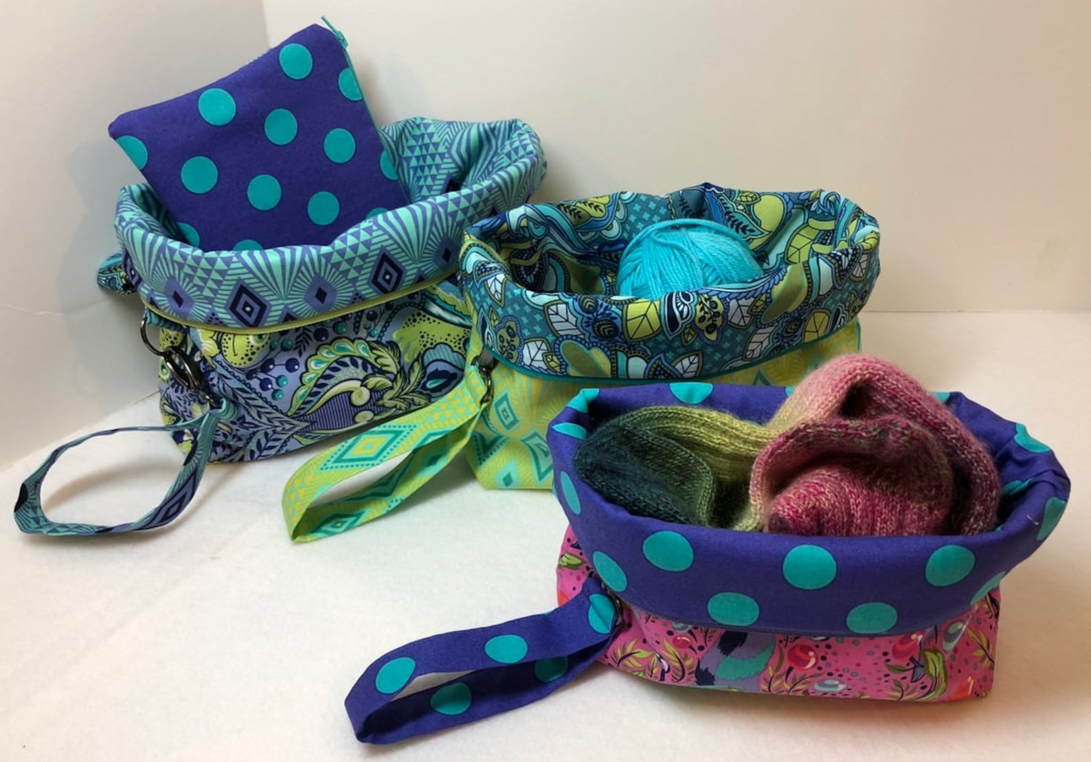 Small Zippered Project Bags and Pouch Pattern Etsy