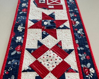 Barn Quilt Table Runner Pattern