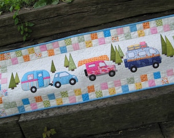 On Vacation Table Runner Pattern