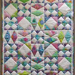 Segel weg. Lap Quilt oder Kinderquilt. PDF Anleitung Bild 2