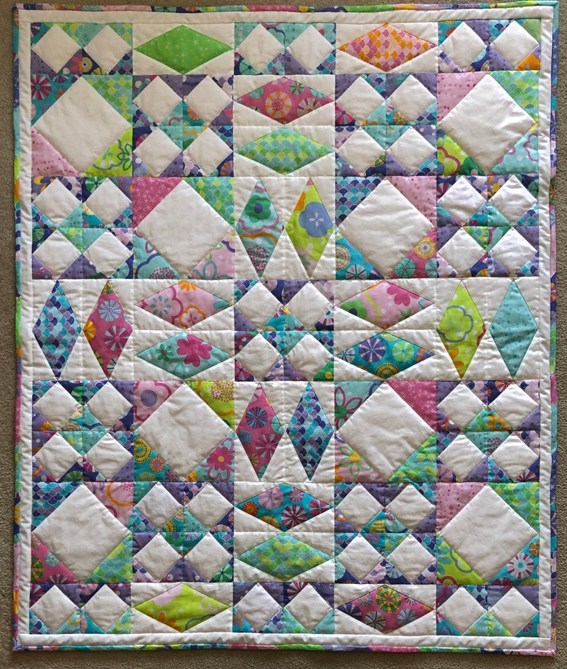 Segel weg. Lap Quilt oder Kinderquilt. PDF Anleitung Bild 2