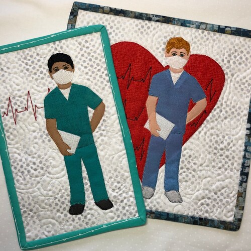 Undaunted Mug Rug or Quilt Block Pattern - Etsy