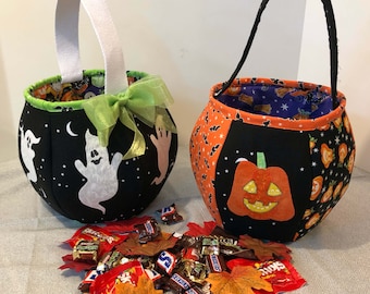 Halloween Trick or Treat Basket Pattern