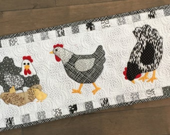 The Girls, Quilted Table Runner Pattern