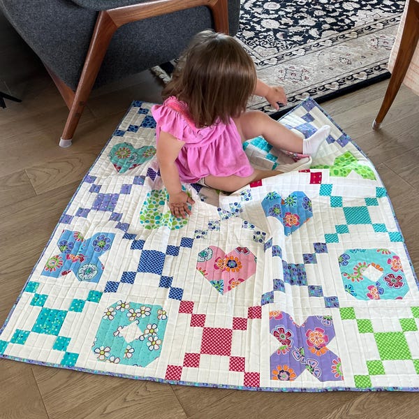 Summer Snuggles Baby or Toddler Quilt Pattern