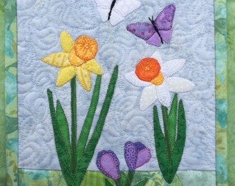 Spring Dance Mug Rug Pattern