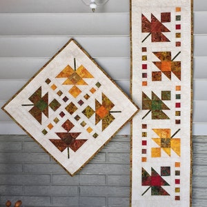 Herbst Blätter Duo Pattern