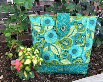 Everyday Zippered Pocket Tote Pattern