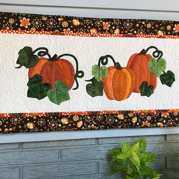 Pumpkin Patch Table Runner Pattern