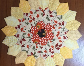 Sunburst Table Topper Pattern PDF