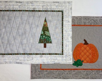 Fall and Winter Place Mat Pattern