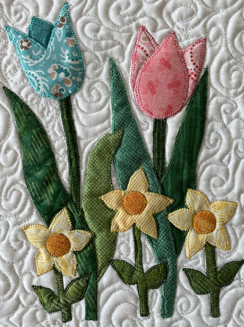 Spring Chicken Table Topper or Wall Hanging Pattern PDF - Etsy