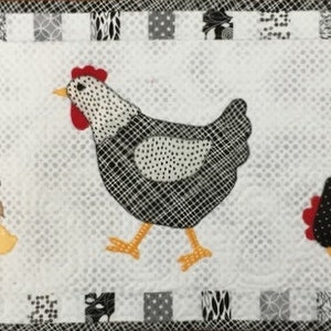 The Girls, Quilted Table Runner Pattern image 2