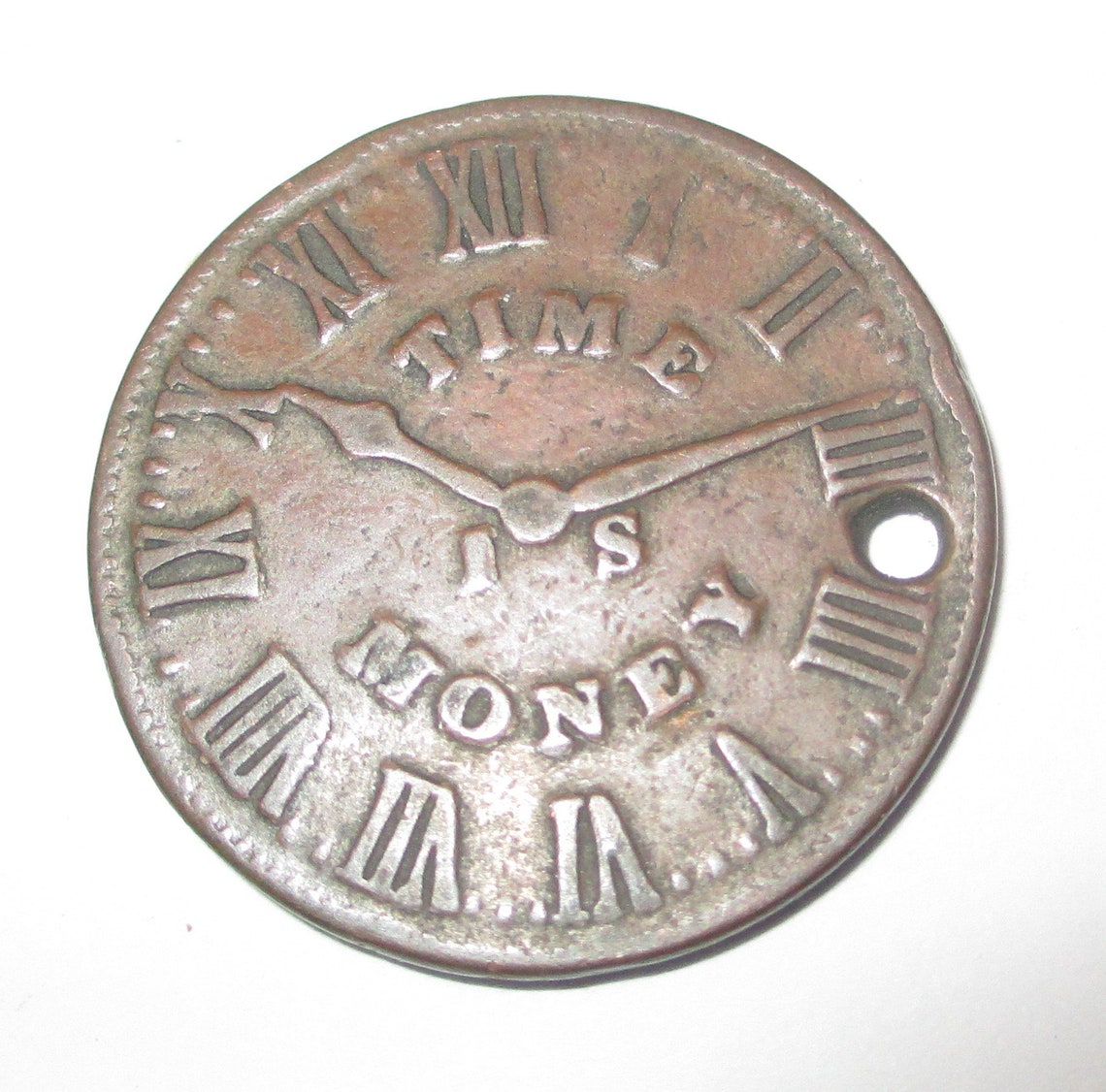 HARD TIMES TOKEN Smith's Clock Establishment No. 7 1/2 Etsy