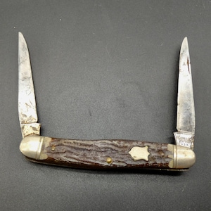Vintage Camillus 20 2 Blade Pocket Knife