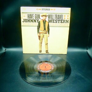 FERMETURE *- 32 À 5 *-1962 Have Gun, Will Travel-Johnny Western 33 Record
