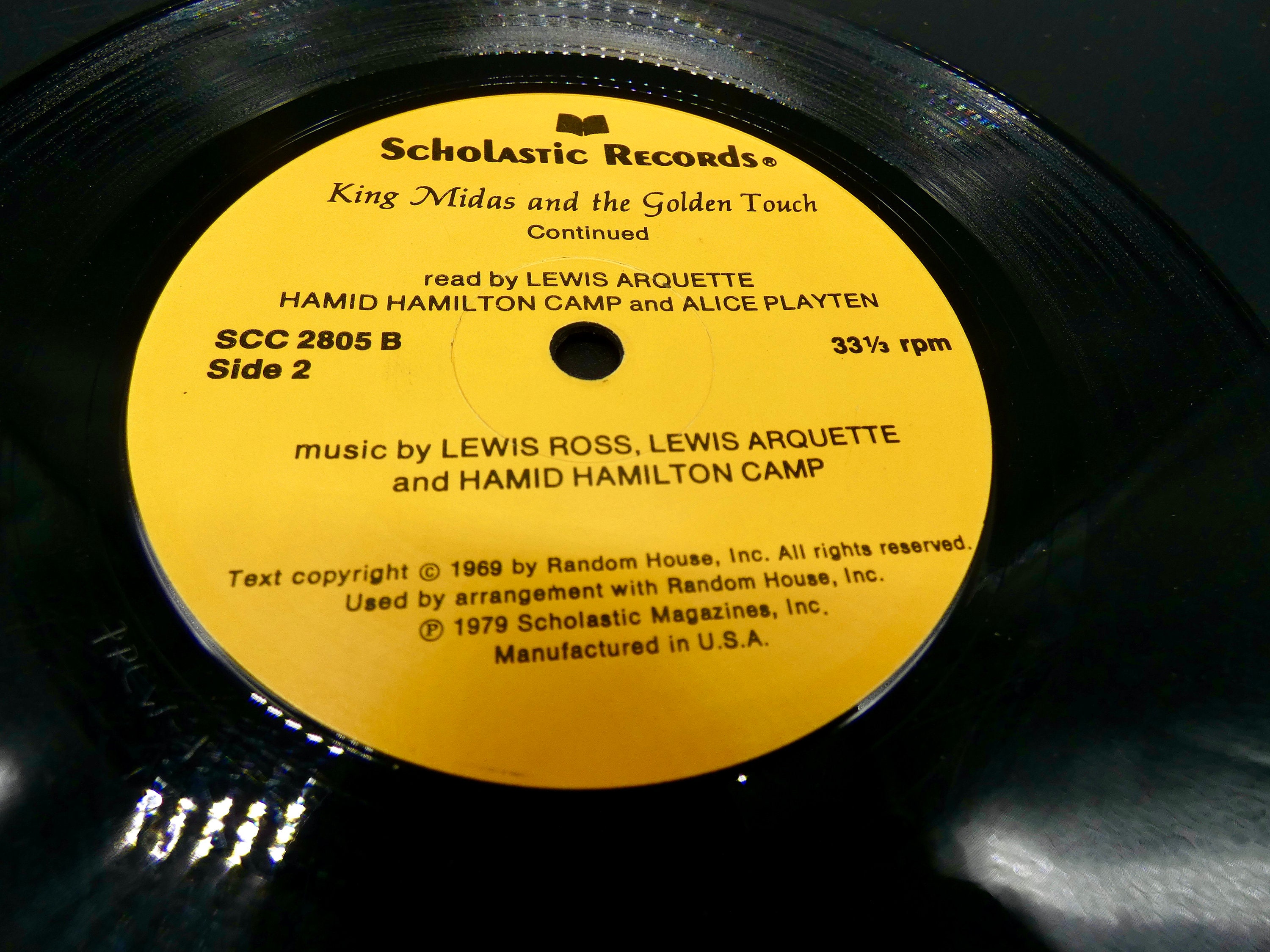 King Midas and the Golden Touch 33 1/3 Record 