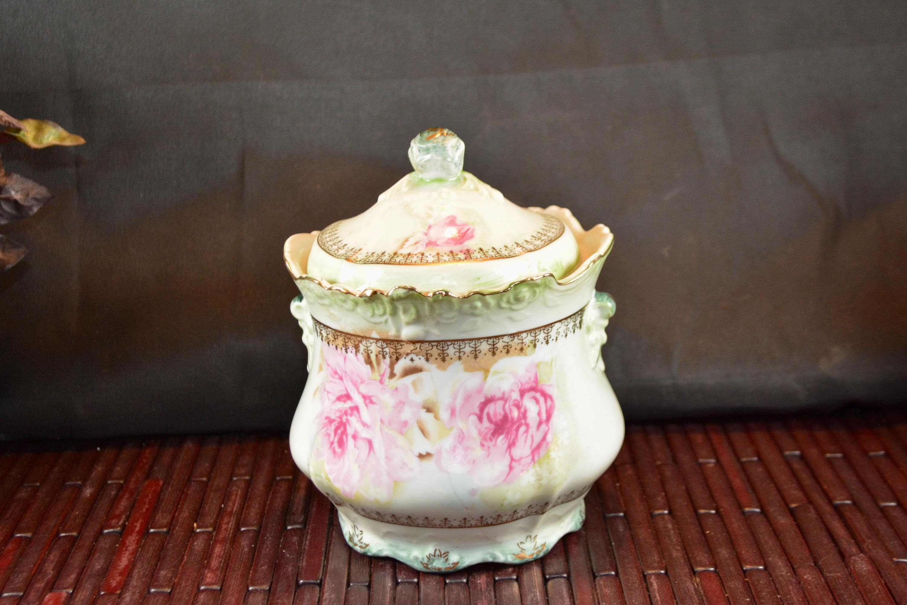 Nippon Biscuit Jar - Etsy