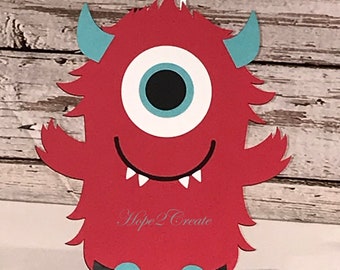 2 Monster Birthday Party Balloon Holder Cake Table Centerpieces