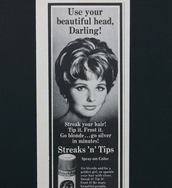 Items Similar To 1970s Nestle Streaks N Tips Vintage Advertising