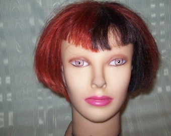 Vintage Diane Merk 100% MENSELIJK HAAR Cosmetologie Praktijk Mannequin Latex HOOFD