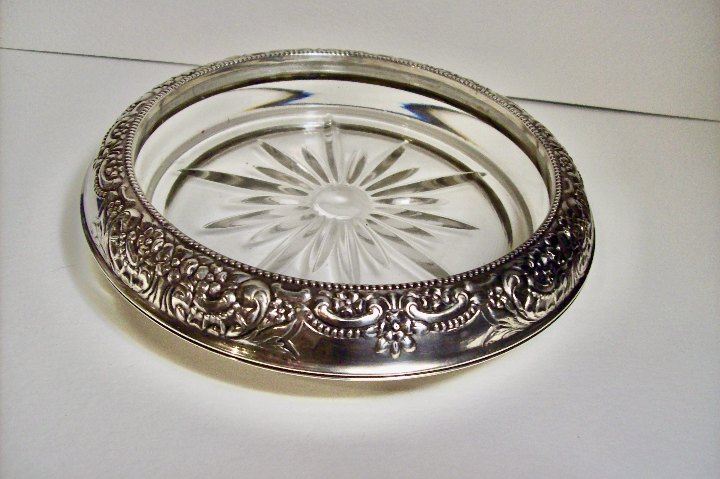 Frank Whiting Sterling Silver Coaster - Etsy