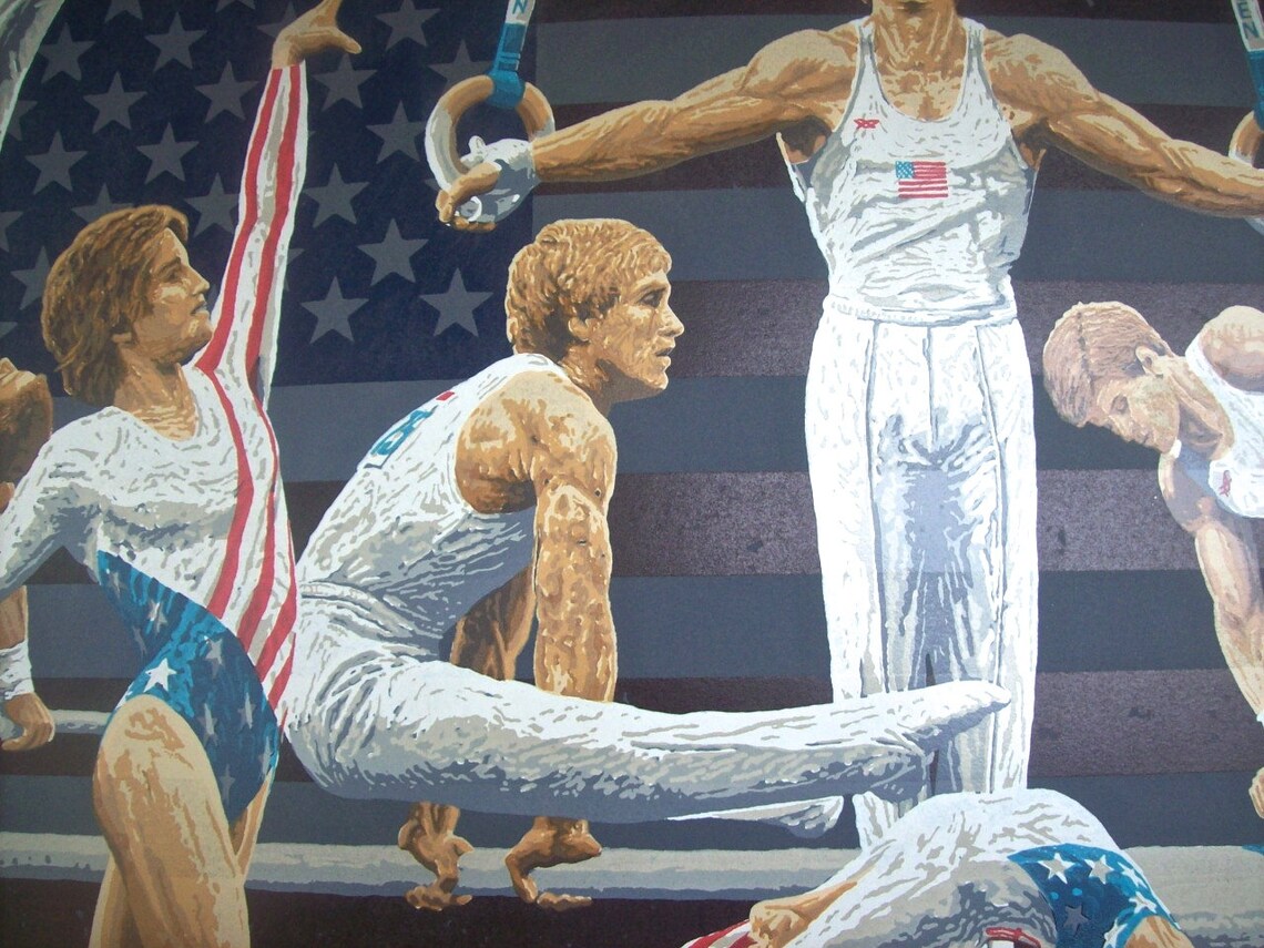 1984 Rick Rush Original Serigraph a Dream of Gold - Etsy