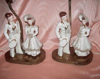 イタリアフィレンツエ陶器置物 ヴィンテージ フィレンツェ 磁器 置物