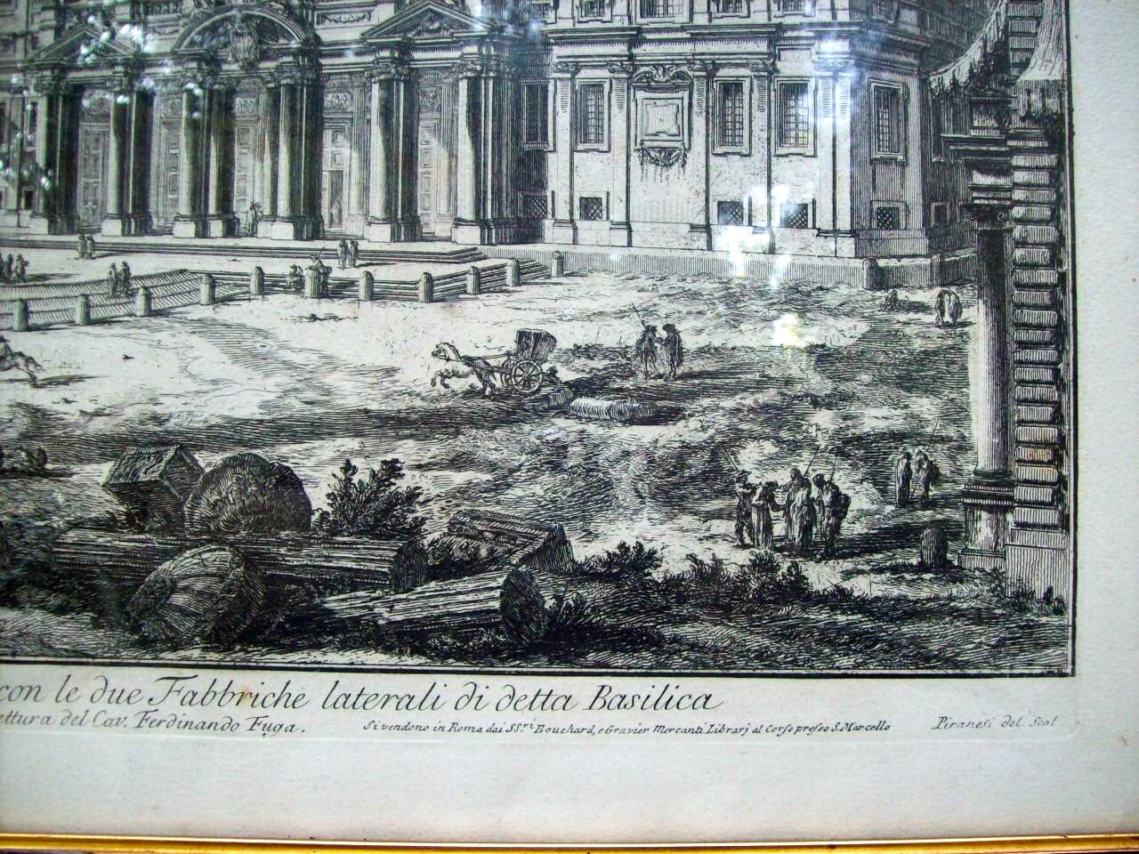 Framed Original 1749 GIOVANNI BATTISTA PIRANESI Etching