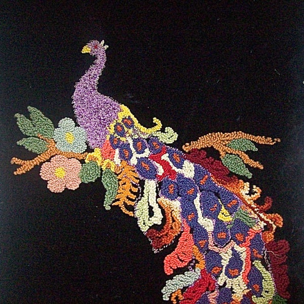 Peacock Wall Hanging Etsy