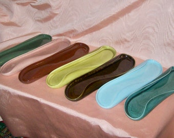 Russel Wright CELERY DISHES in 7 Different Colors American Modern by STEUBENVILLE - Sold as a Set of 7 Only