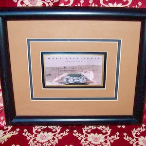 Sello postal conmemorativo del 4 de julio de 1997 de MARS PATHFINDER con marco personalizado
