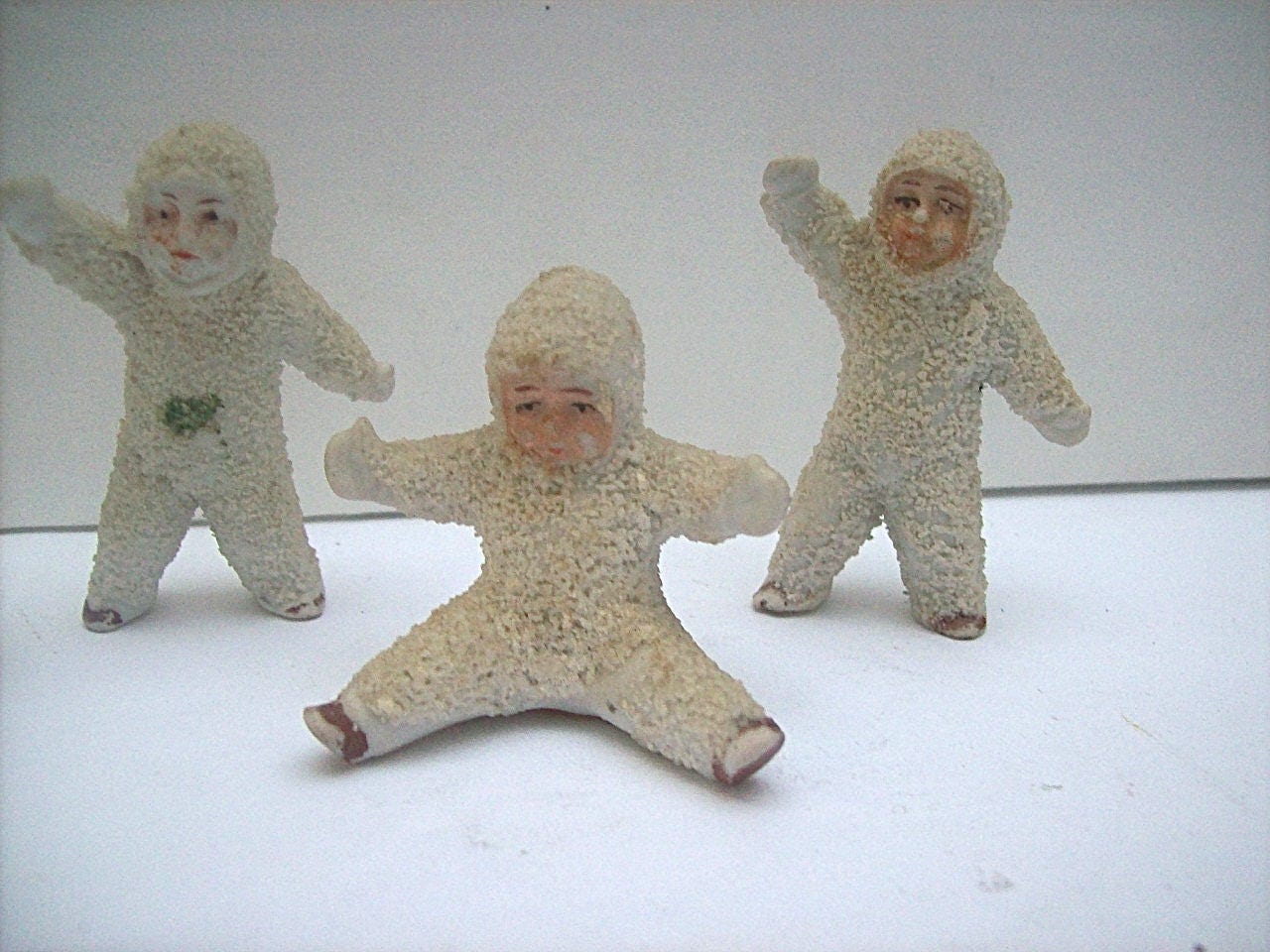 Moule à Glissière Céramique - Alberta's Snow Babies 1412 - Plâtre - Vintage