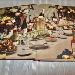 Seltenes 1955 Kniga o vkusnoi i zdorovoi Kochen Küche RUSSISCHE Küche Hardback KOCHBUCH mit FARBIGEn Illustrationen