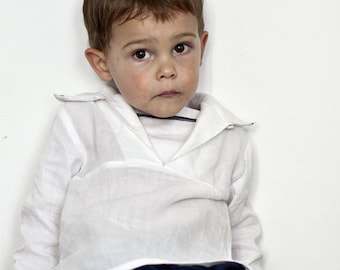 Chemise en lin TONIO rayures