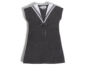 Sailor Collar Dress for Girls worn on the first day of school or preschool