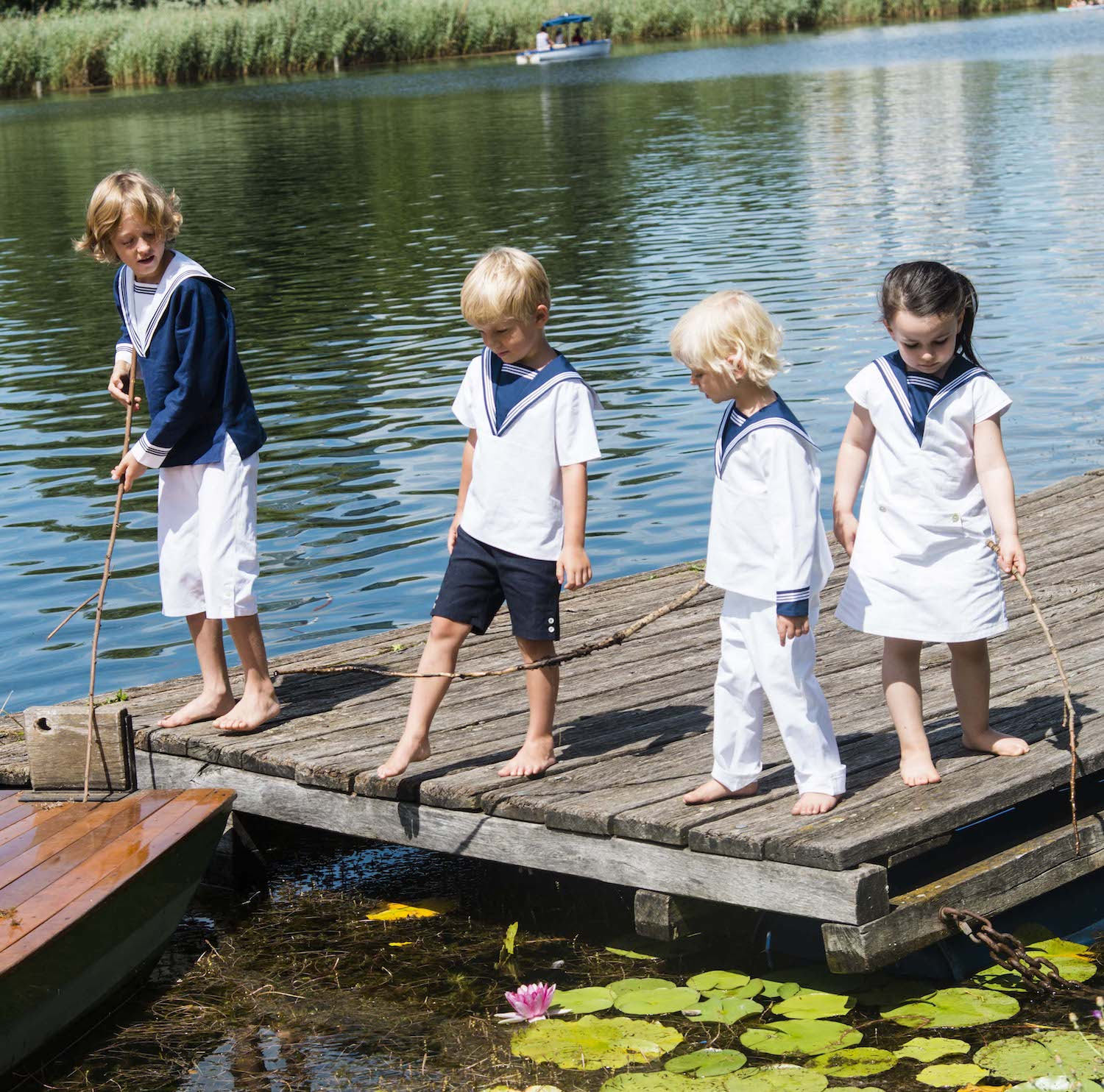 Sailor Suit FERDINAND Summer Navy Suit Traje De Marinero - Etsy