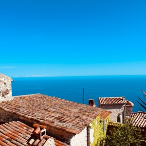 Eze, France, Print, photography art print, digital download photo, travel photography print, color print