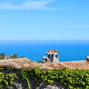 Eze, France, French Coast, Print, photography art print, digital download photo, travel photography print, color print
