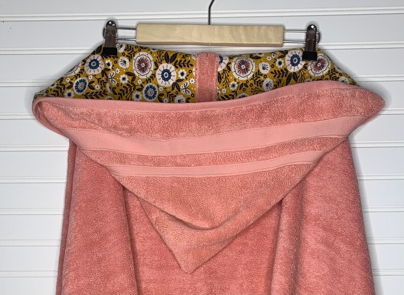 large tween hooded bath towel personalized teen hooded towel full size teen towel Teen hooded bath towel with optional floral flannel