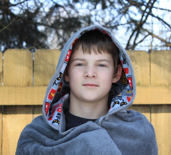 oversized hooded bath towels