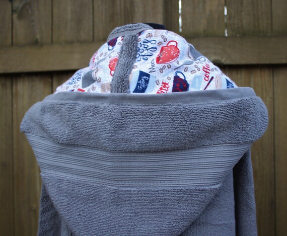 large hooded beach towel